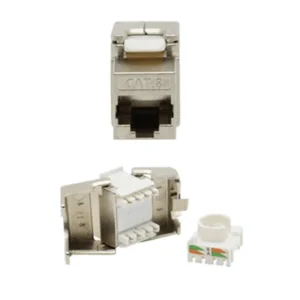 CAT8 Shielded Keystone Jack