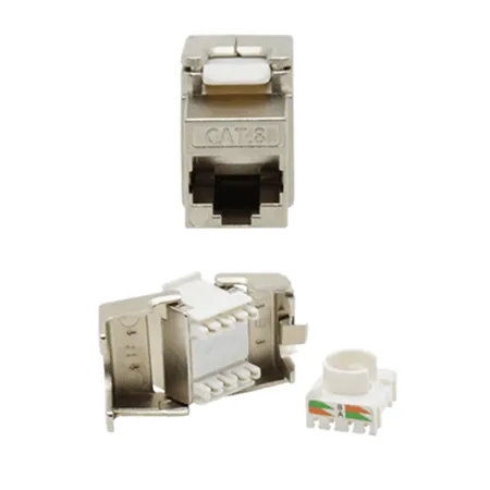 CAT8 Shielded Keystone Jack