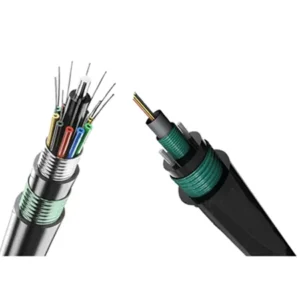 Double Jacket Double Armored Fiber Optic Cable