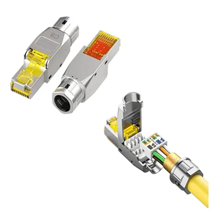 Industrial Grade Toolless RJ45 Connector