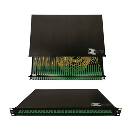 PLC Splitter Panel with SC/APC Adapters