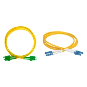 DConnect Single Mode OS2 Fiber Optic Patch Cord | Simplex & Duplex | LSZH
