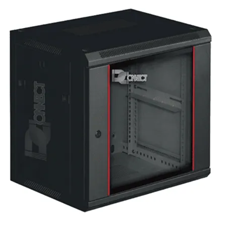 Single Section Wall Mount Network Cabinet